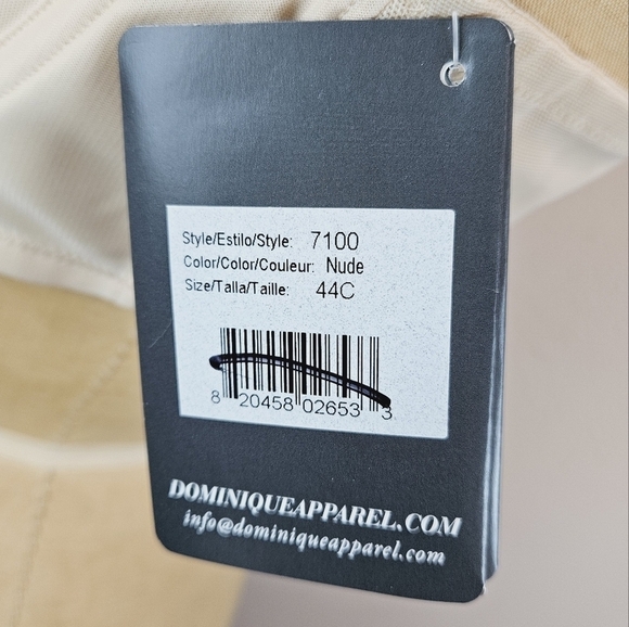 NWT Dominique Mystique N. 7000 Everyday Seamless Minimizer Plus Size Bra 44C - Picture 4 of 7